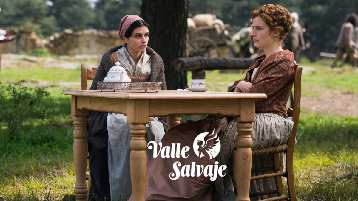 Luisa y Adriana en 'Valle Salvaje'.