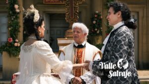 José Luis y Victoria en 'Valle Salvaje'.