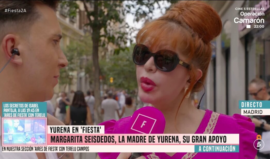 Yurena en 'Fiesta'.