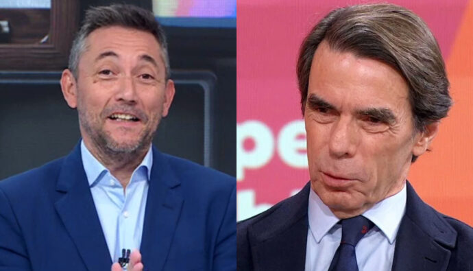 Javier Ruiz en 'Mañaneros 360' y José María Aznar