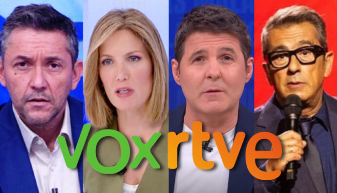 Javier Ruiz, Silvia Intxaurrondo, Jesús Cintora y Andreu Buenafuente