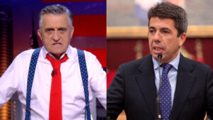 El Gran Wyoming y Carlos Mazón