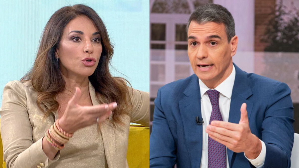 Mariló Montero y Pedro Sánchez