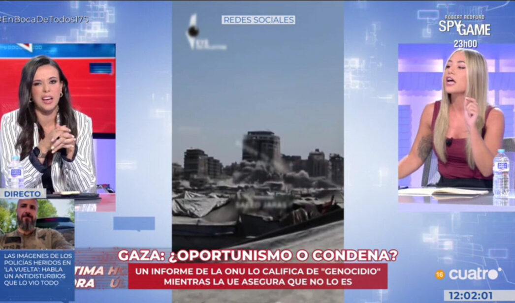 Enfrentamiento entre Sarah Santaolalla y Noelia Núñez