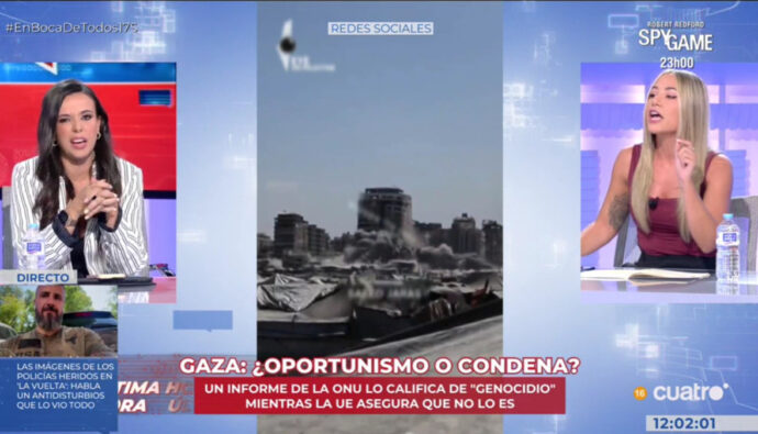 Enfrentamiento entre Sarah Santaolalla y Noelia Núñez