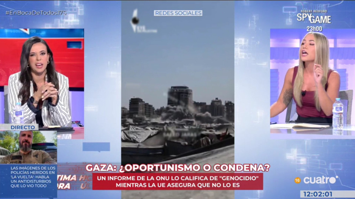 Enfrentamiento entre Sarah Santaolalla y Noelia Núñez