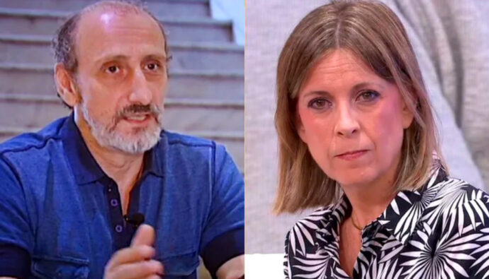 Irene, en el programa 'Y Ahora Sonsoles', y José Luis Gil