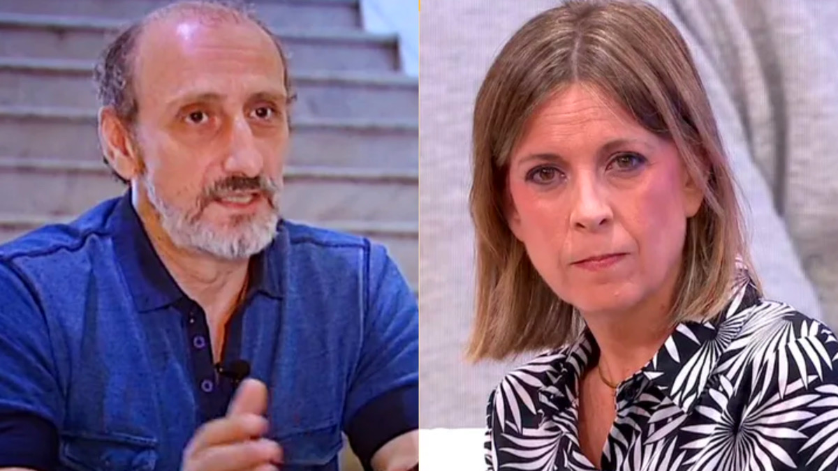 Irene, en el programa 'Y Ahora Sonsoles', y José Luis Gil