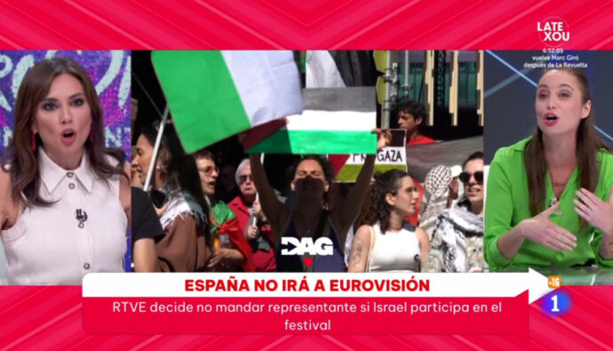 Marta Flich se enfrenta a Andrea Levy en 'Directo al grano'