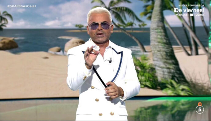 Jorge Javier estrena rostro en 'Supervivientes All Stars'