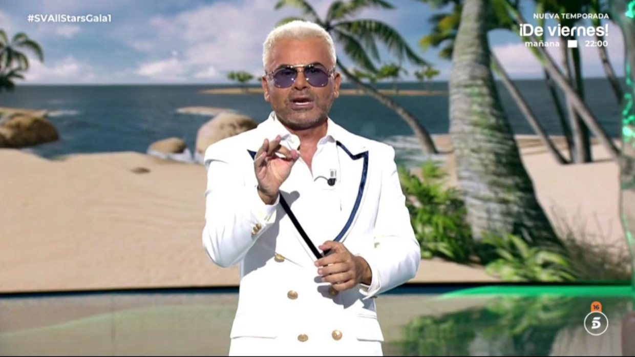 Jorge Javier estrena rostro en 'Supervivientes All Stars'