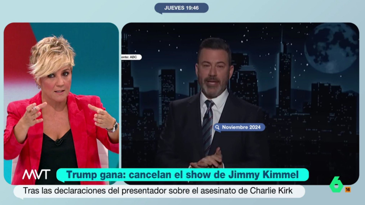 Cristina Pardo desmonta el motivo que esconde la cancelación de Jimmy Kimmel en la ABC: "Es mentira"