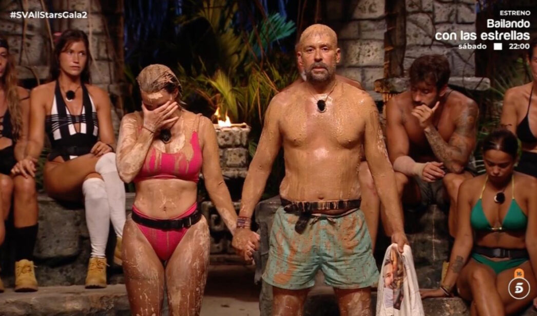 Momento previo a la expulsión en 'Supervivientes All Stars'