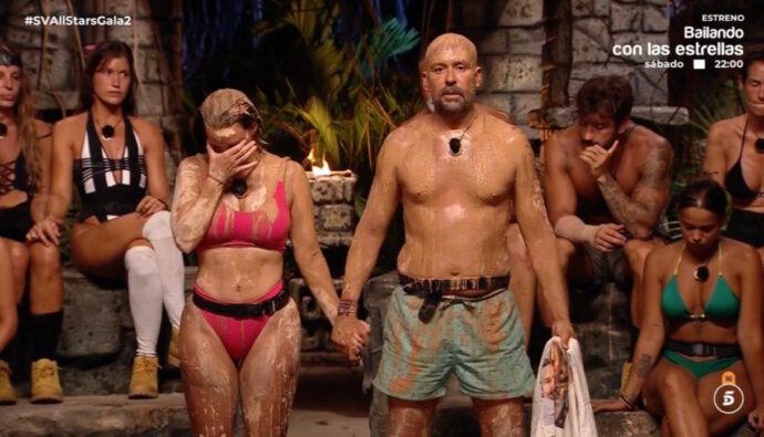 Momento previo a la expulsión en 'Supervivientes All Stars'