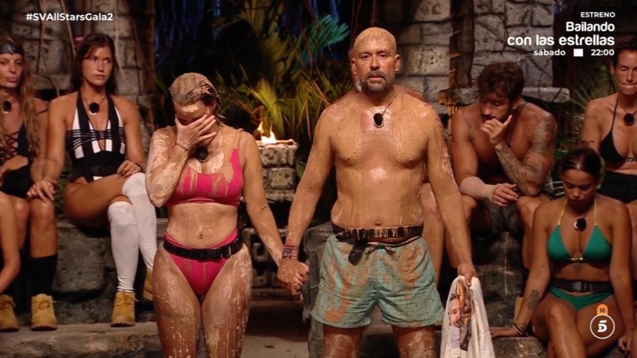 Momento previo a la expulsión en 'Supervivientes All Stars'