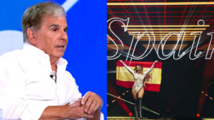 Pedro Ruiz en 'El tiempo justo' y Melody en el desfile de banderas de Eurovisión 2025