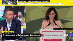 Javier Ruiz, implacable con Isabel Díaz Ayuso