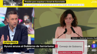 Javier Ruiz, implacable con Isabel Díaz Ayuso