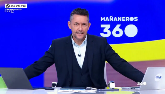 Javier Ruiz en 'Mañaneros 360'