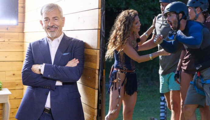 Carlos Sobera en 'First Dates' y Laura Madrueño en 'Supervivientes'