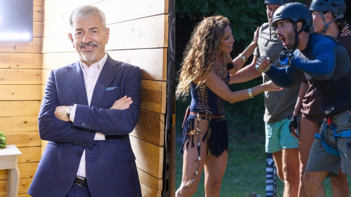 Carlos Sobera en 'First Dates' y Laura Madrueño en 'Supervivientes'