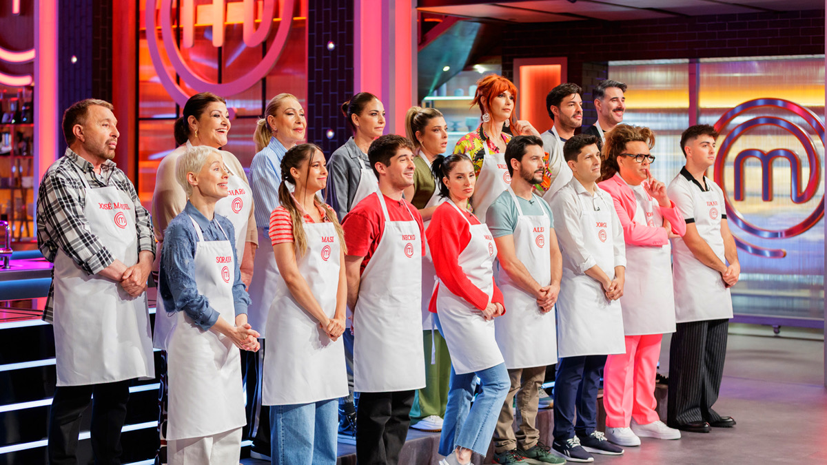 Los concursantes de la décima edición de 'Masterchef Celebrity'