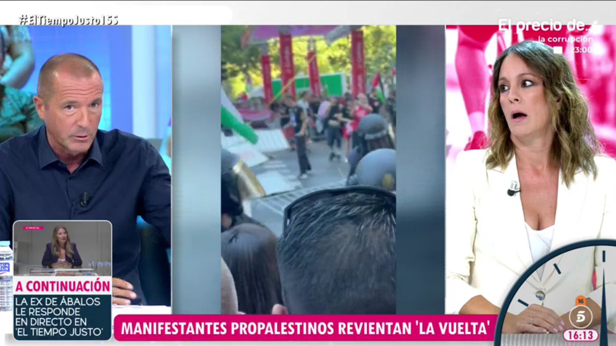 Manu Carreño y María Jamardo en 'El Tiempo Justo'