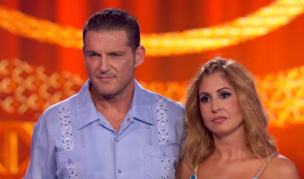 Manu Tenorio y su pareja de baile en 'Bailando con las Estrellas'