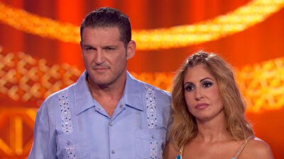Manu Tenorio y su pareja de baile en 'Bailando con las Estrellas'