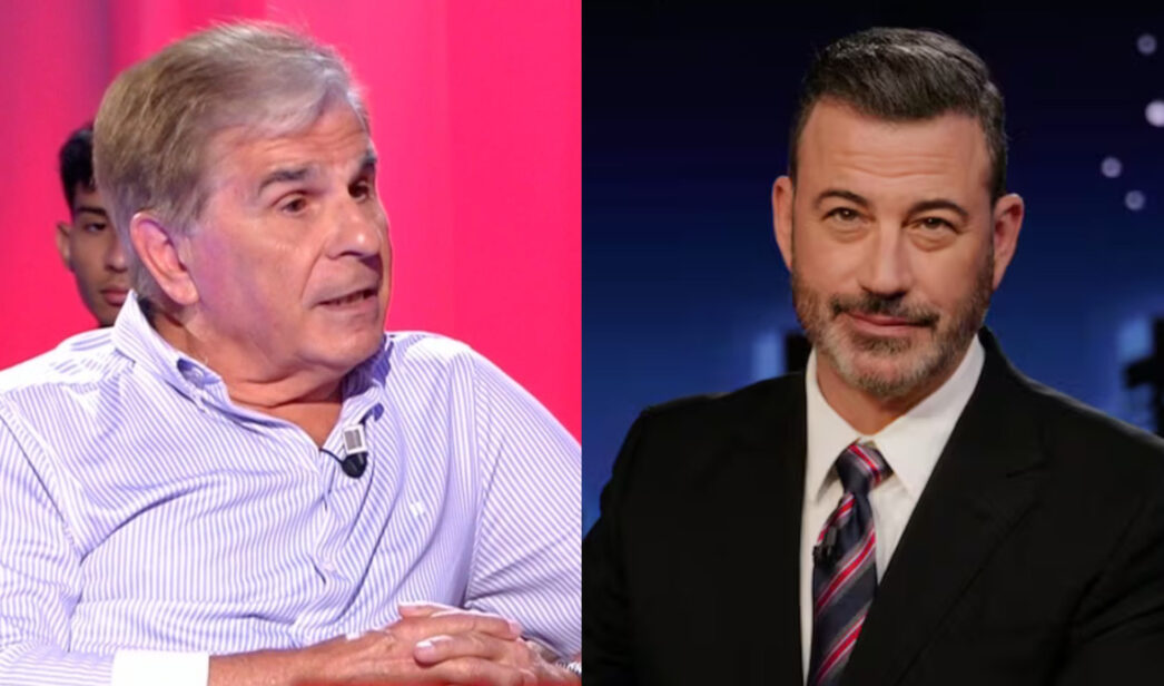 Pedro Ruiz y Jimmy Kimmel