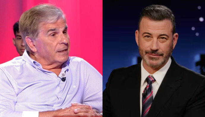 Pedro Ruiz y Jimmy Kimmel