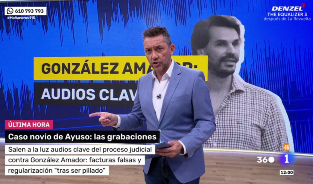 Javier Ruiz desmonta a Isabel Díaz Ayuso