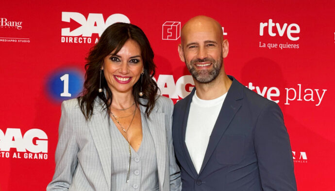 Marta Flich y Gonzalo Miró, en la presentación de 'Directo al grano'