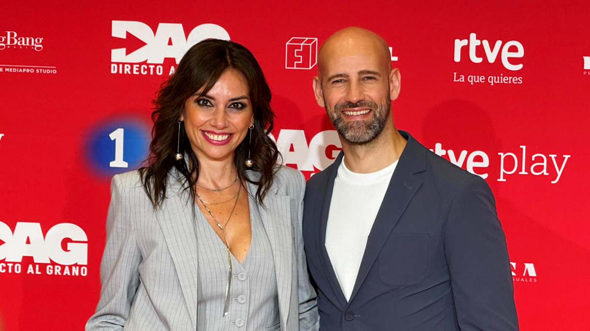 Marta Flich y Gonzalo Miró, en la presentación de 'Directo al grano'