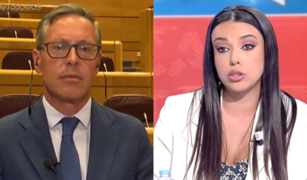 Alfonso Serrano y Sarah Santaolalla