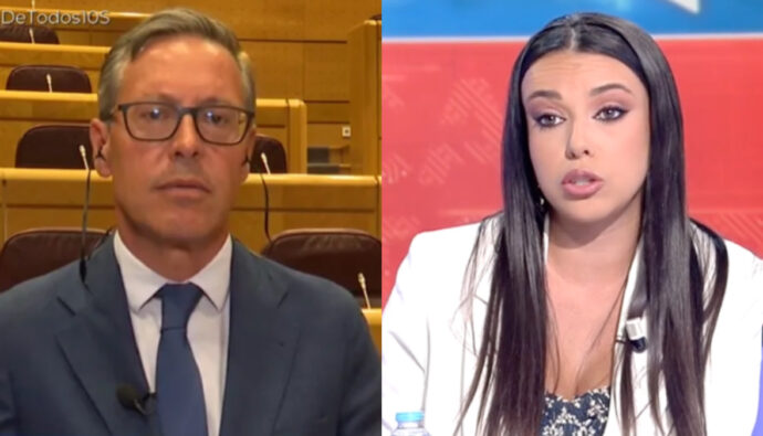 Alfonso Serrano y Sarah Santaolalla
