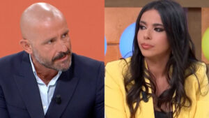 Jaime de los Santos y Sarah Santaolalla