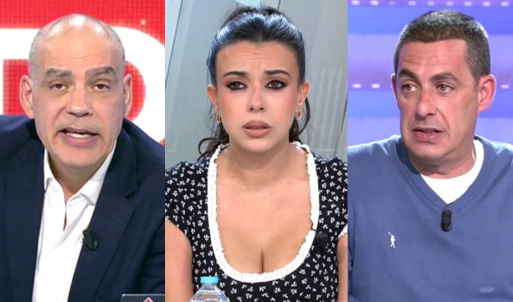 Nacho Abad, Sarah Santaolalla y Antonio Naranjo