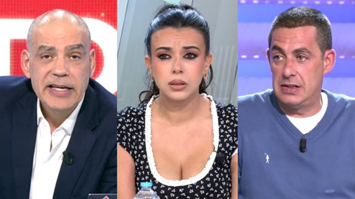 Nacho Abad, Sarah Santaolalla y Antonio Naranjo