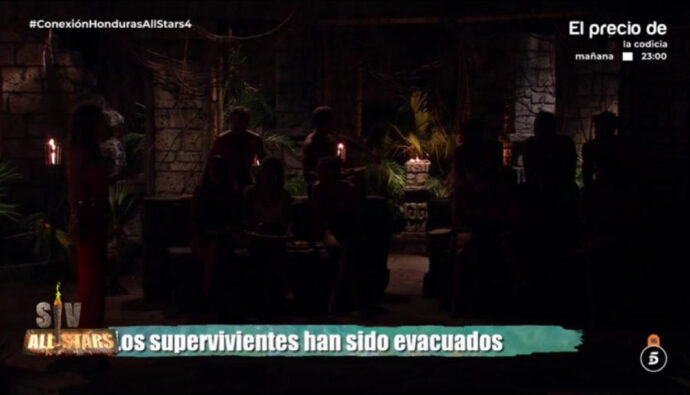 La Palapa de 'Supervivientes All Stars' sin luz