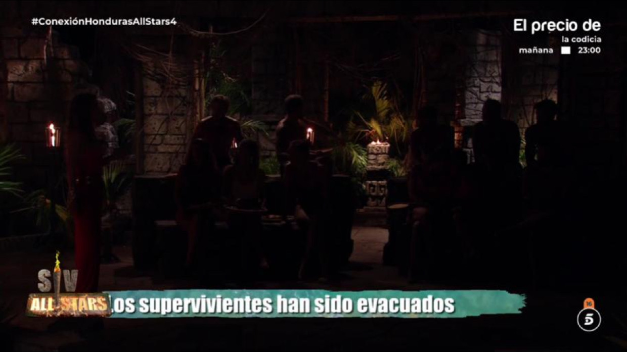 La Palapa de 'Supervivientes All Stars' sin luz