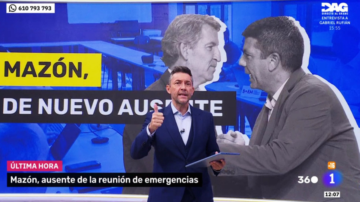 Javier Ruiz desmonta a Carlos Mazón en 'Mañaneros 360'