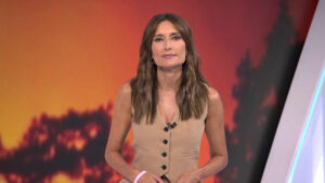 Leticia Iglesias en 'Informativos Telecinco'