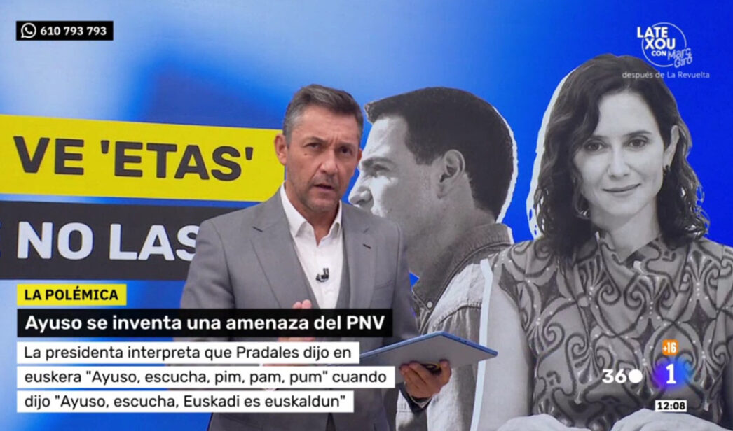Javier Ruiz desarma el bulo de Ayuso ante Ana Rosa