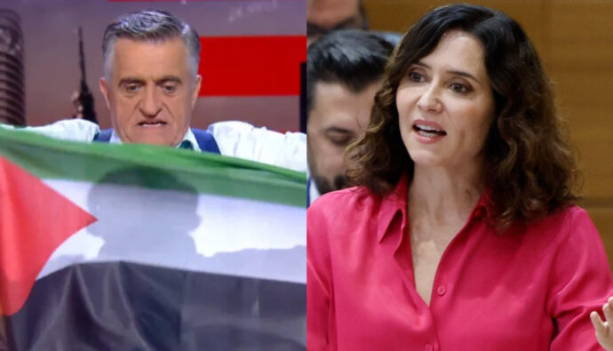 El Gran Wyoming e Isabel Díaz Ayuso
