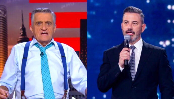 El Gran Wyoming y Jimmy Kimmel
