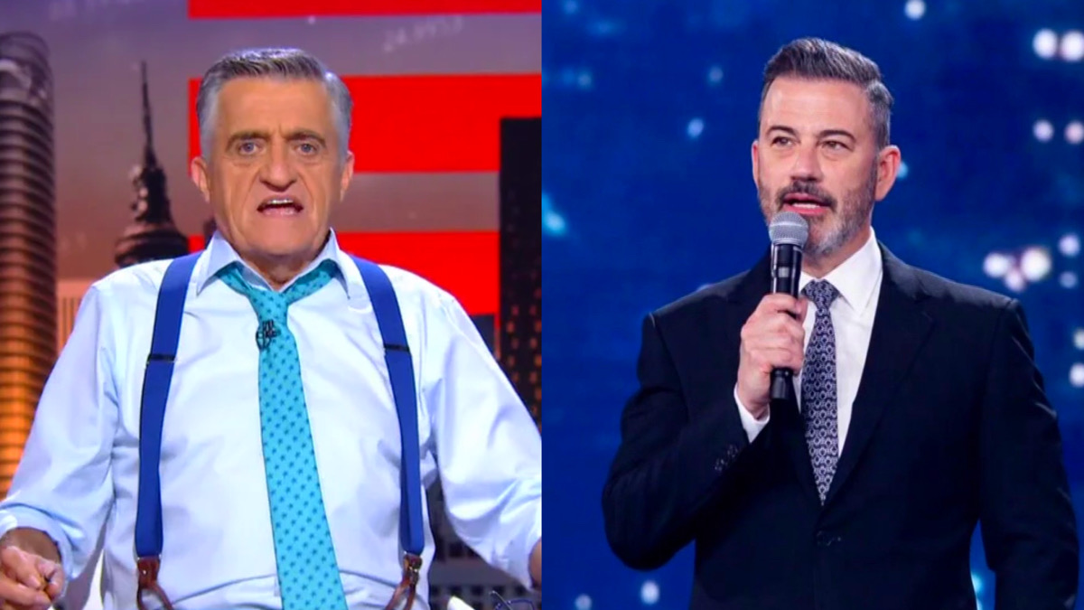 El Gran Wyoming y Jimmy Kimmel