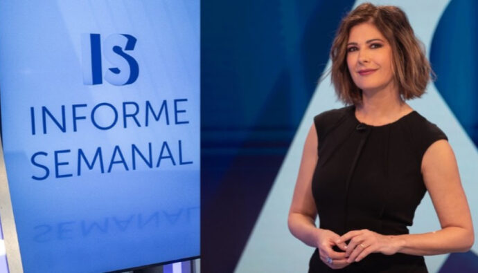 Lara Siscar en 'Informe Semanal'