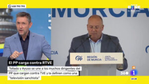 Javier Ruiz da la réplica a Miguel Tellado