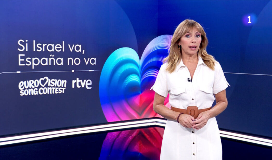 Alejandra Herranz en el 'Telediario 1'
